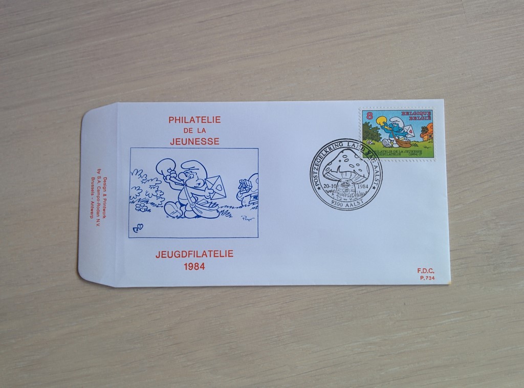 Enveloppe "tamponnée"