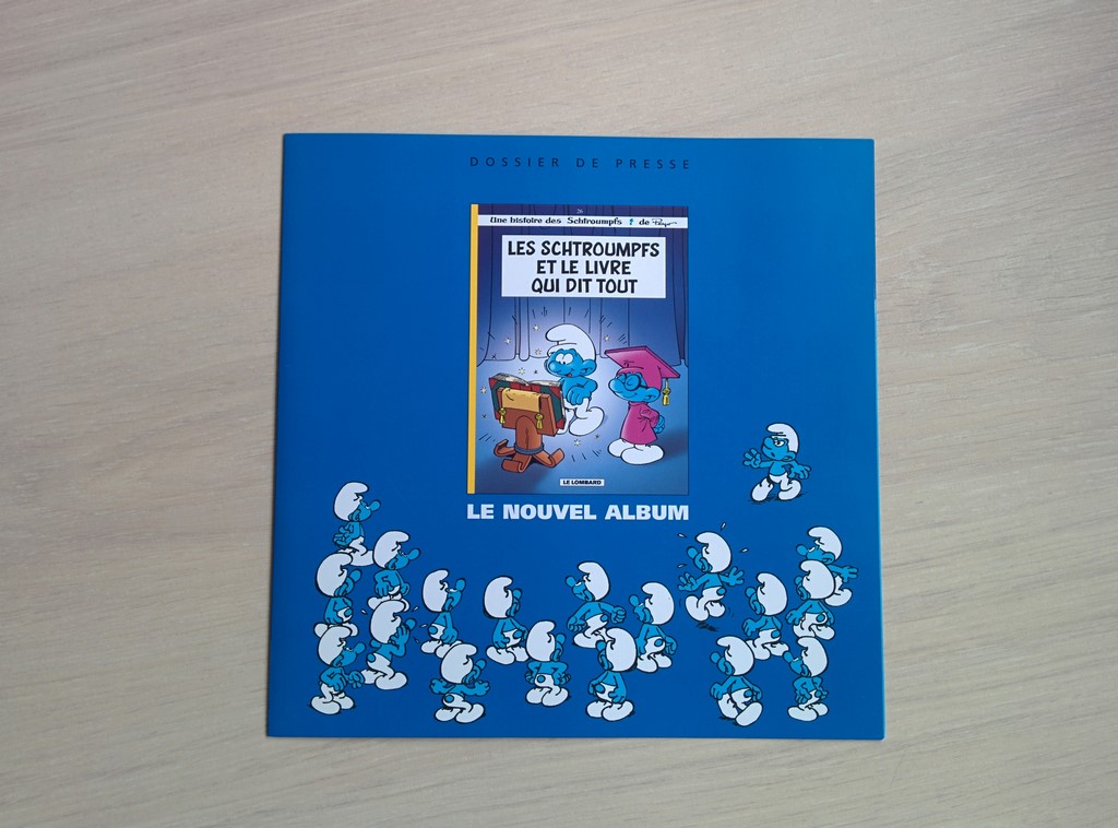 Dossier de presse Les Schtroumpfs et le Livre qui Dit Tout