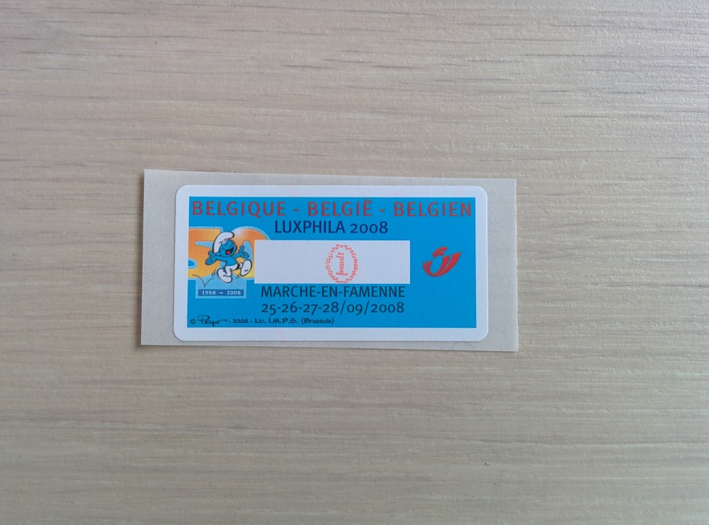 Autocollant La Poste Belge