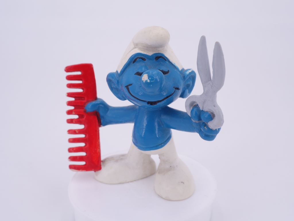 Schtroumpf coiffeur