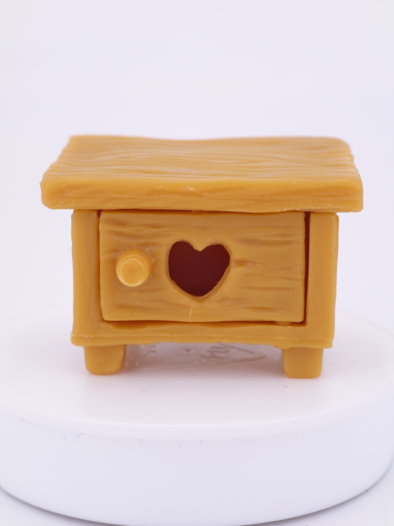 Chambre de la Schtroumpfette - Table de chevet