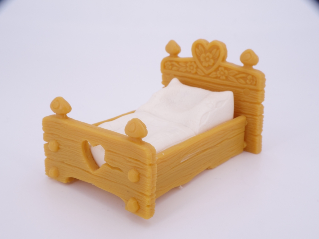 Chambre de la Schtroumpfette - Lit