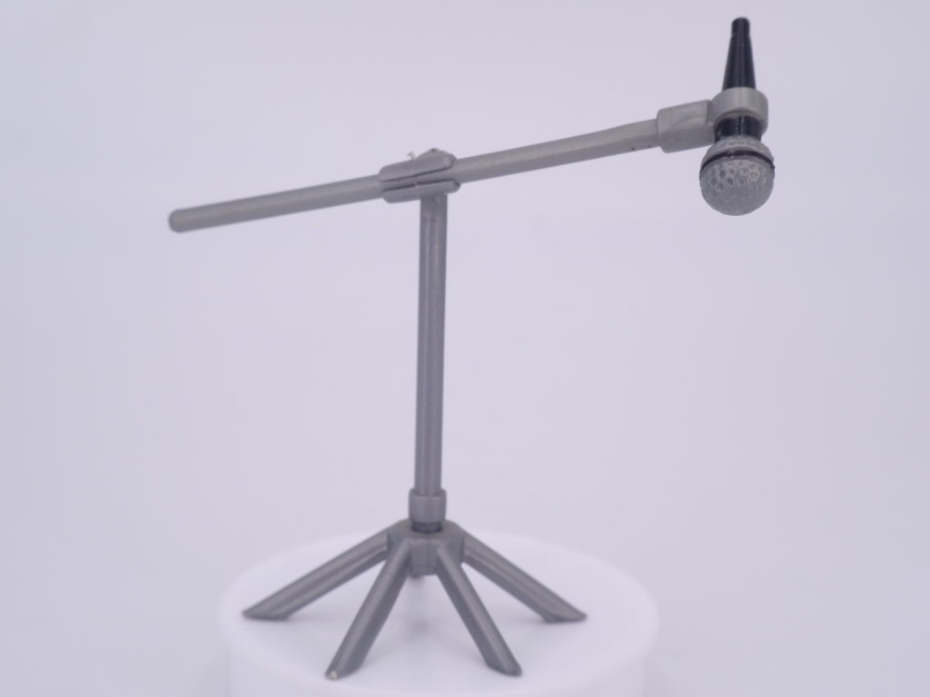 Schtroumpf à la batterie - Microphone