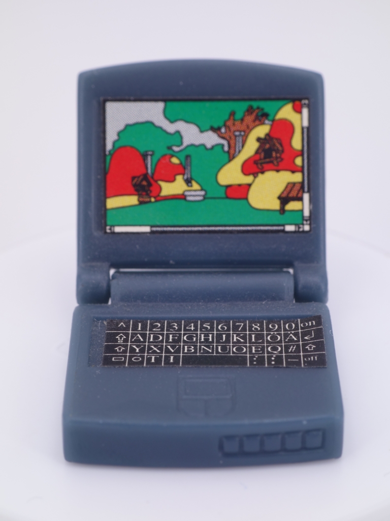 Schtroumpf avec ordinateur portable - Ordinateur