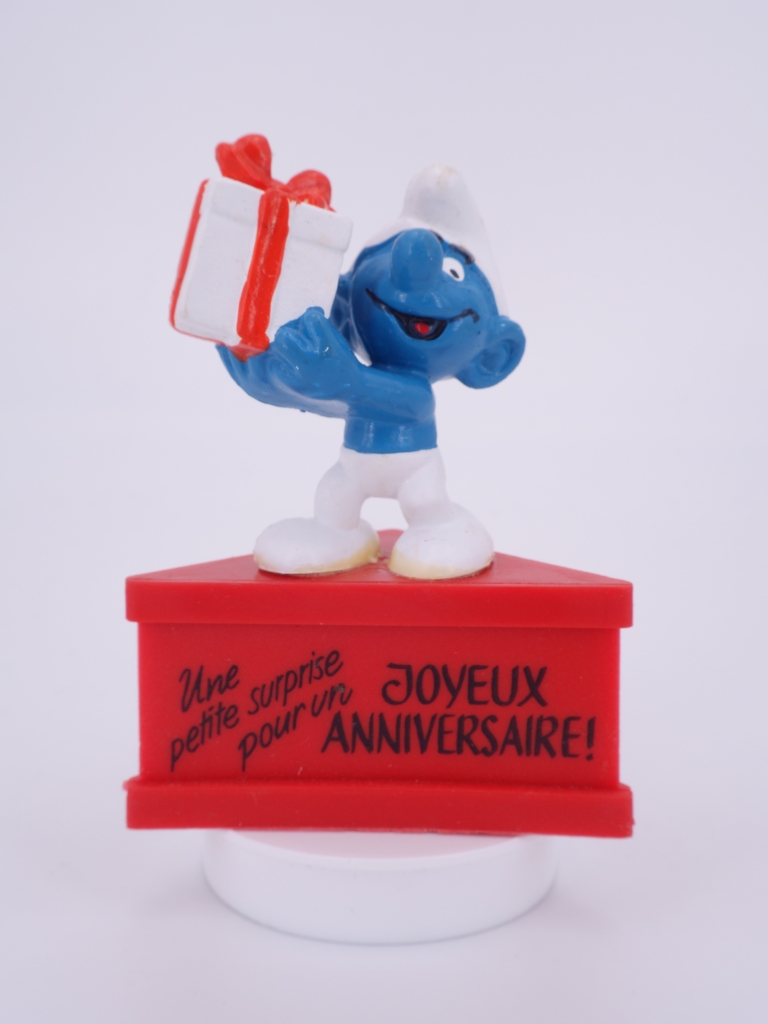 Schtroumpf avec cadeau