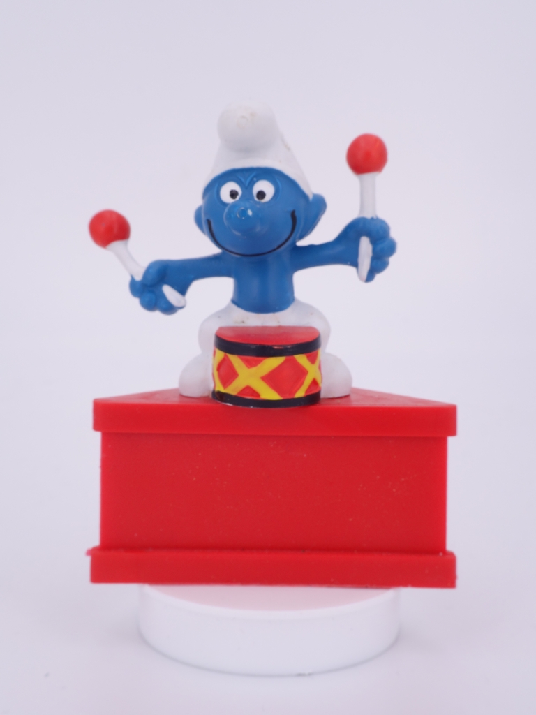 Schtroumpf au tambour