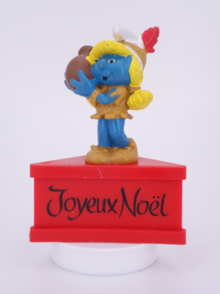 Schtroumpfette indienne