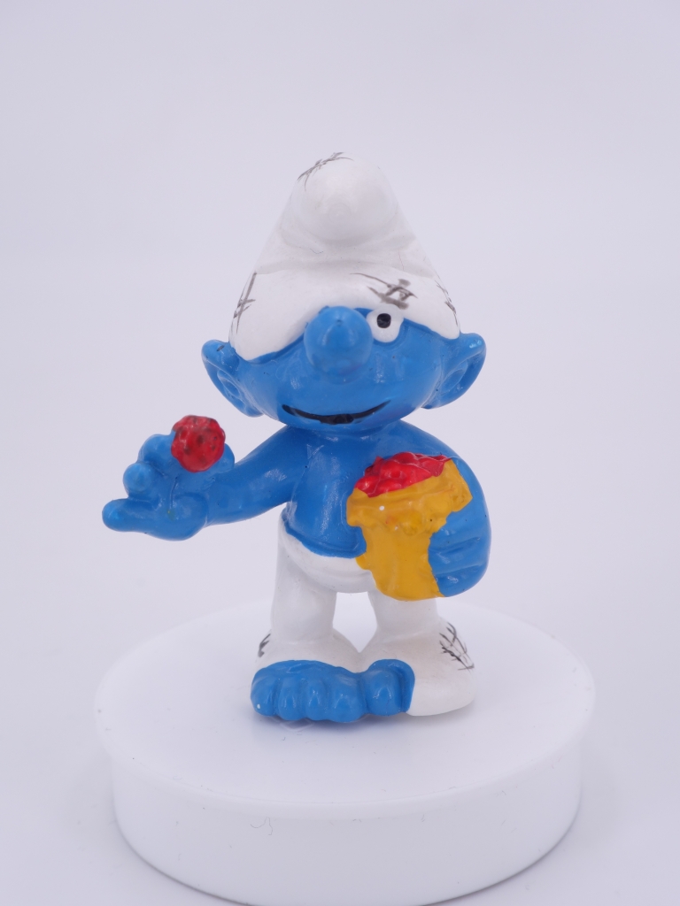 Schtroumpf sale avec baies