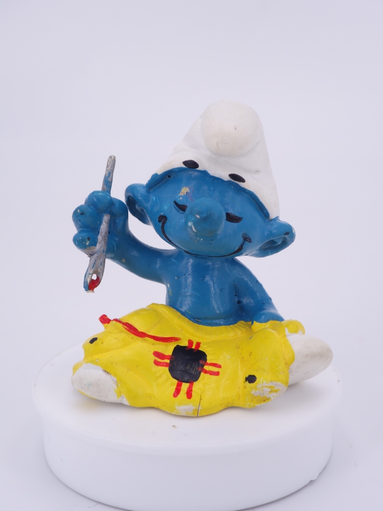 Schtroumpf tailleur/couturier