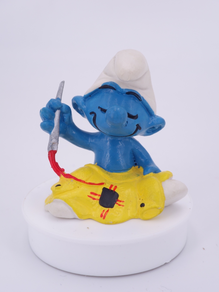 Schtroumpf tailleur/couturier