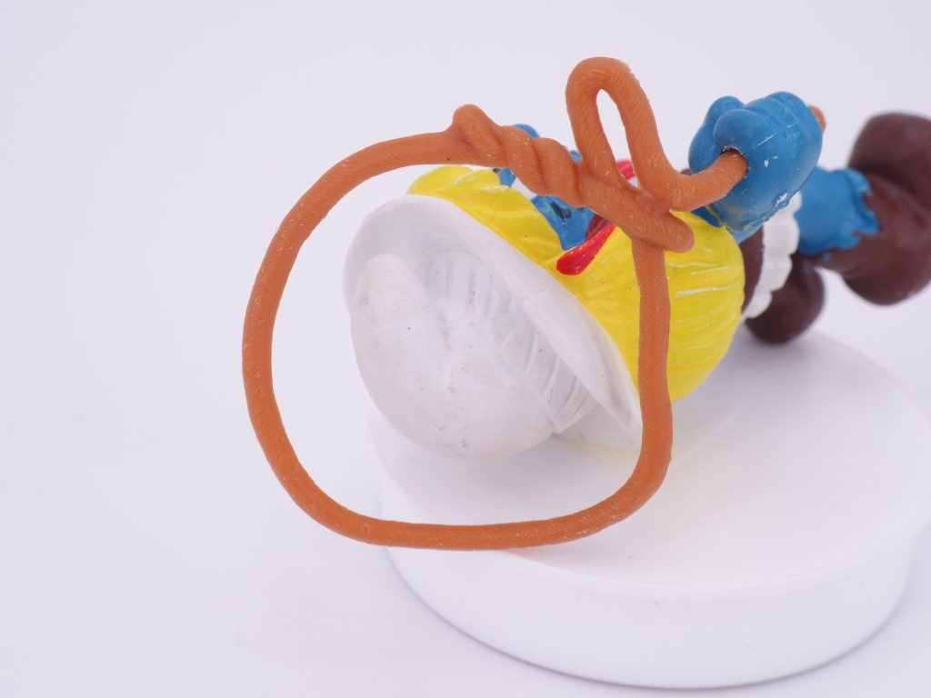 Schtroumpfette cowgirl - Lasso