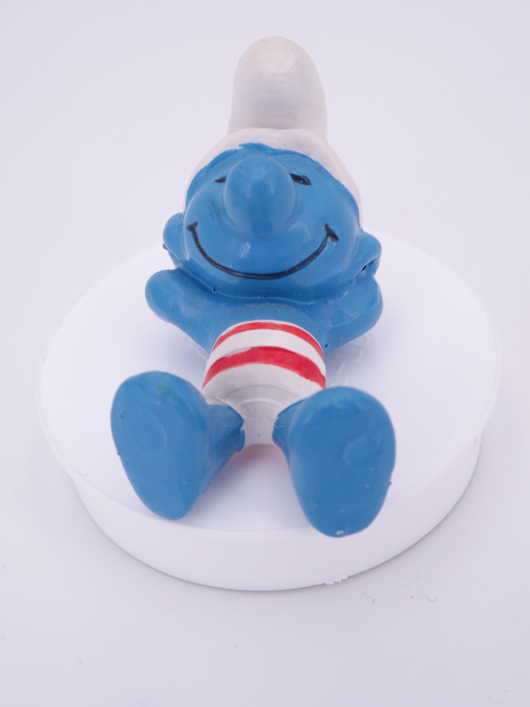 Schtroumpf baigneur / bain de soleil