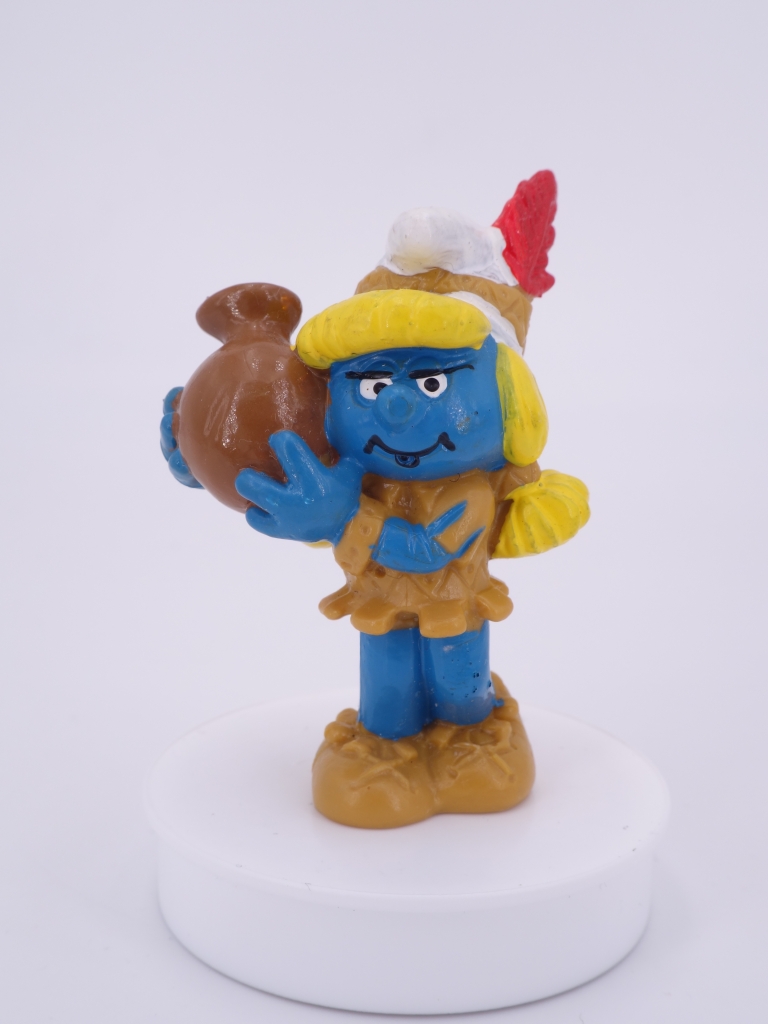 Schtroumpfette indienne