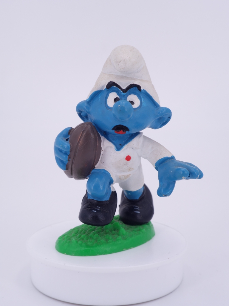 Schtroumpf rugbyman