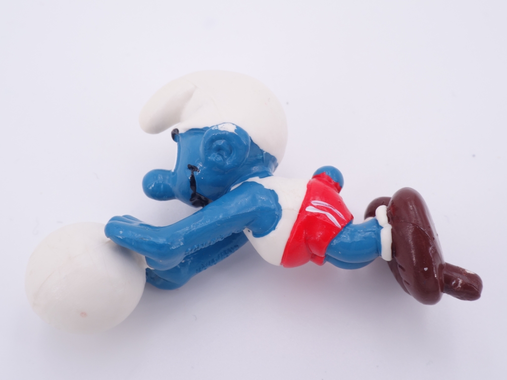 Schtroumpf joueur de volleyball