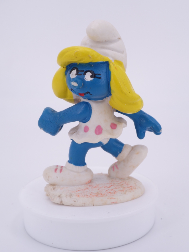 Schtroumpfette joueuse de tennis