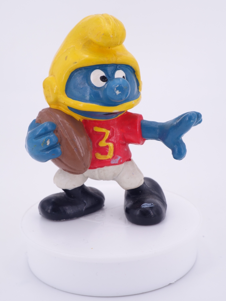 Schtroumpf footballeur américain