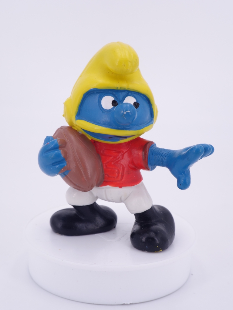 Schtroumpf footballeur américain