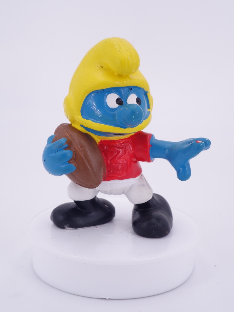 Schtroumpf footballeur américain