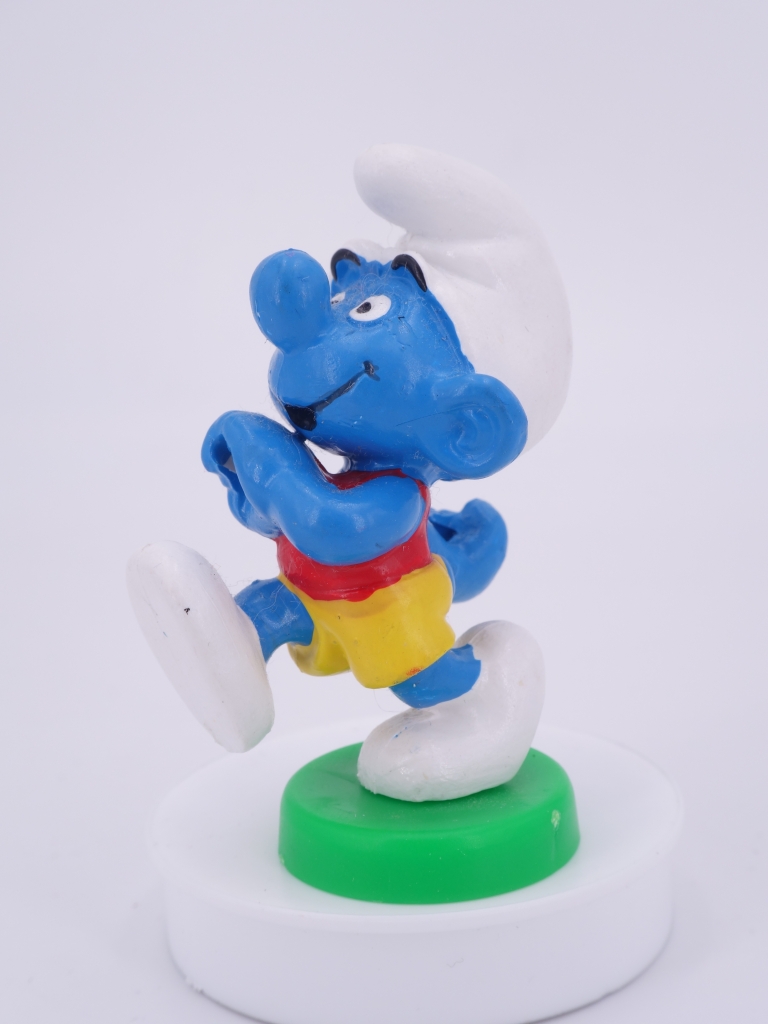 Schtroumpf saut à la perche