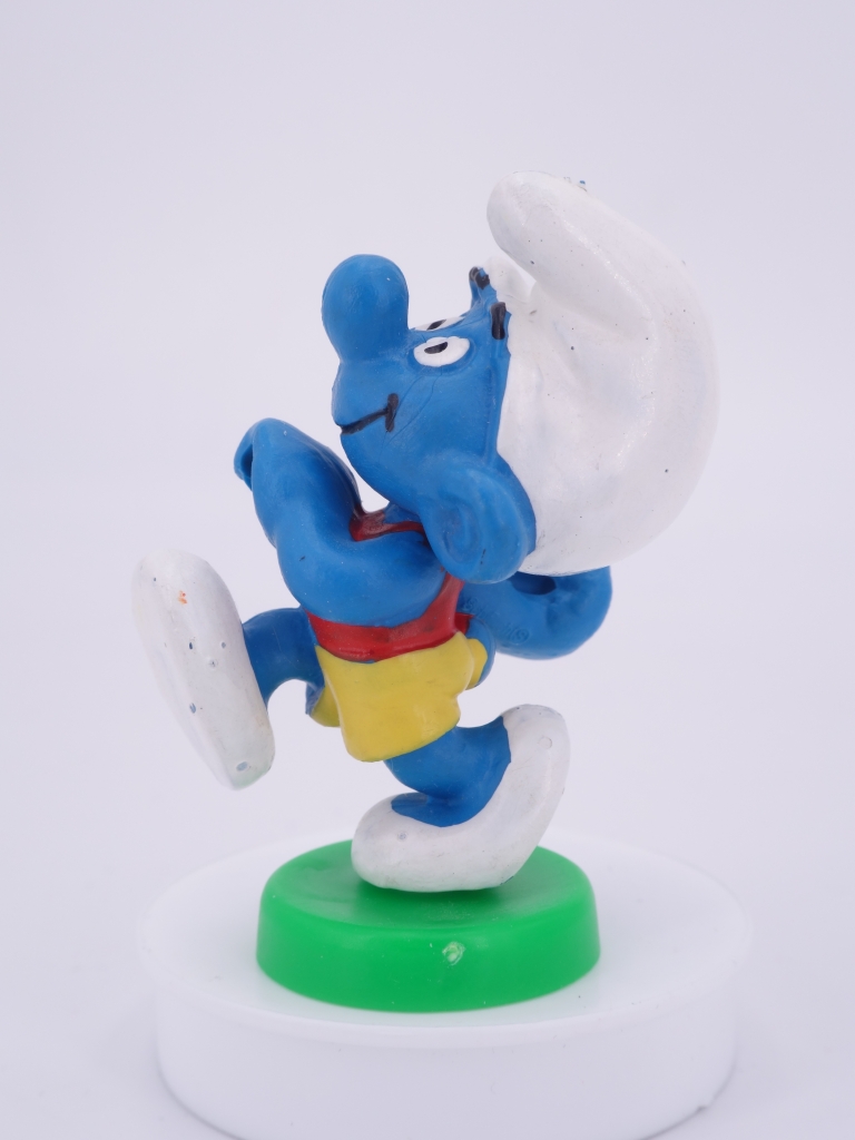 Schtroumpf saut à la perche