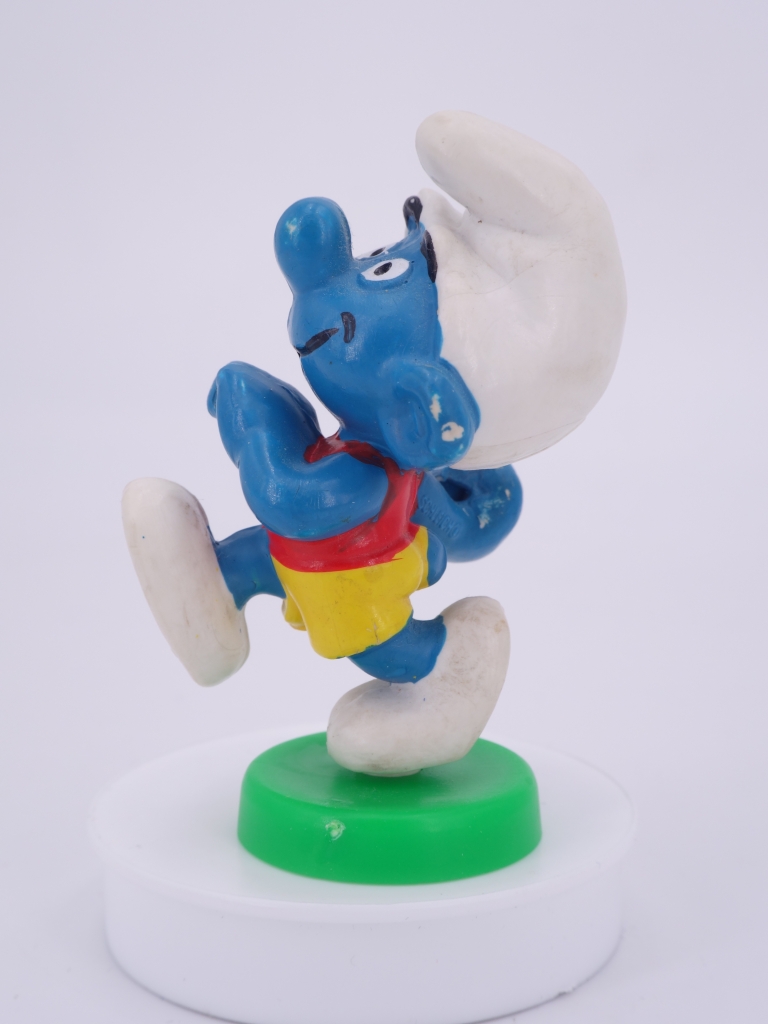 Schtroumpf saut à la perche