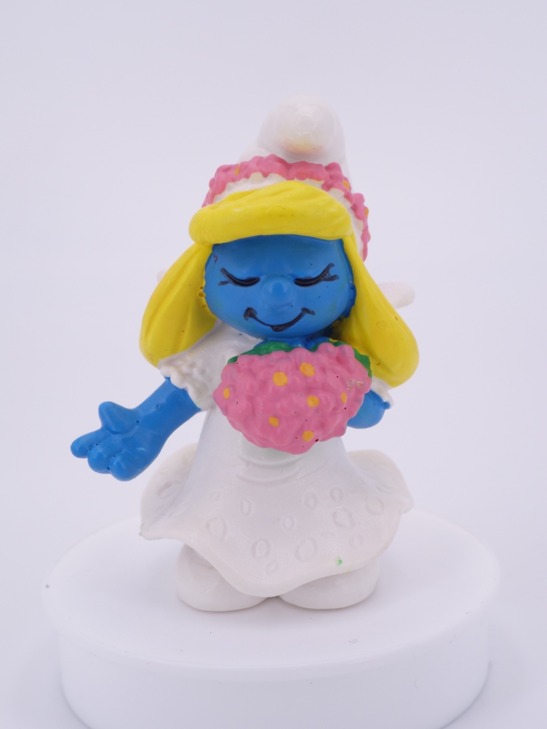 Schtroumpfette mariée