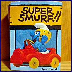 Schtroumpf en voiture