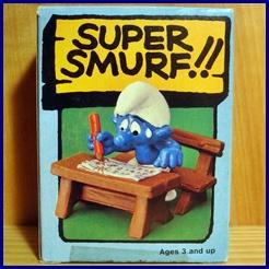 Schtroumpf écolier