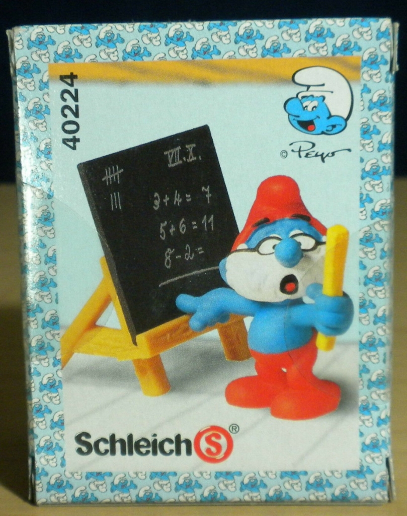 Grand Schtroumpf professeur