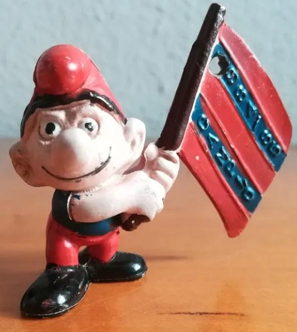 Schtroumpf drapeau de Barcelone (version 2)