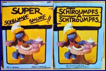 Schtroumpfette avec thé