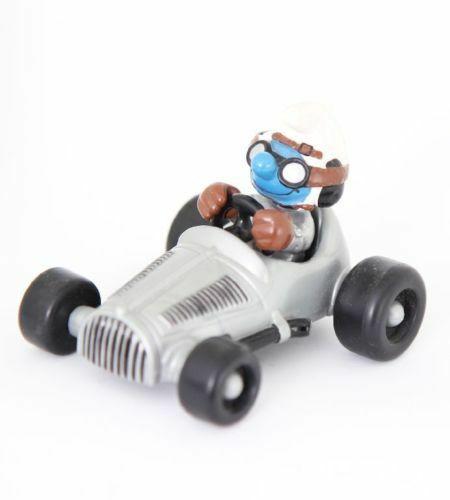 Schtroumpf avec voiture