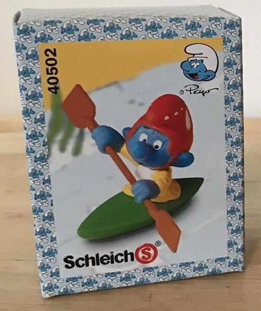 Schtroumpf avec canoë kayak