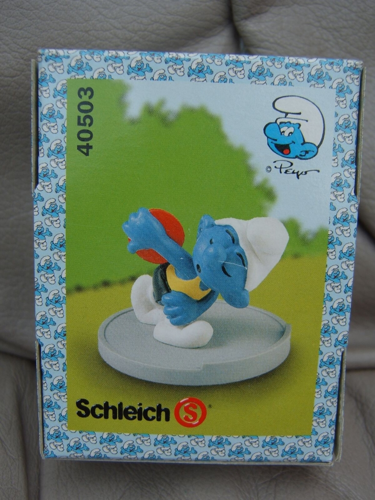 Schtroumpf lanceur de disque