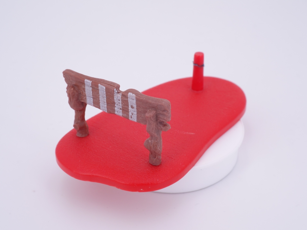 Schtroumpf saut de haie