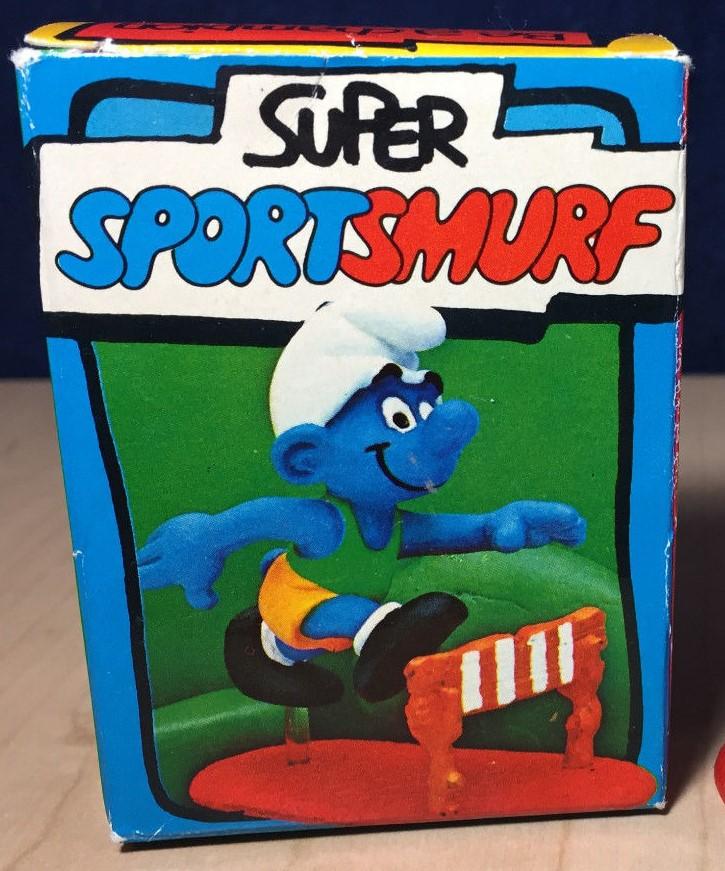 Schtroumpf saut de haie