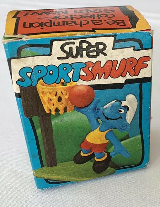 Schtroumpf joueur de basketball