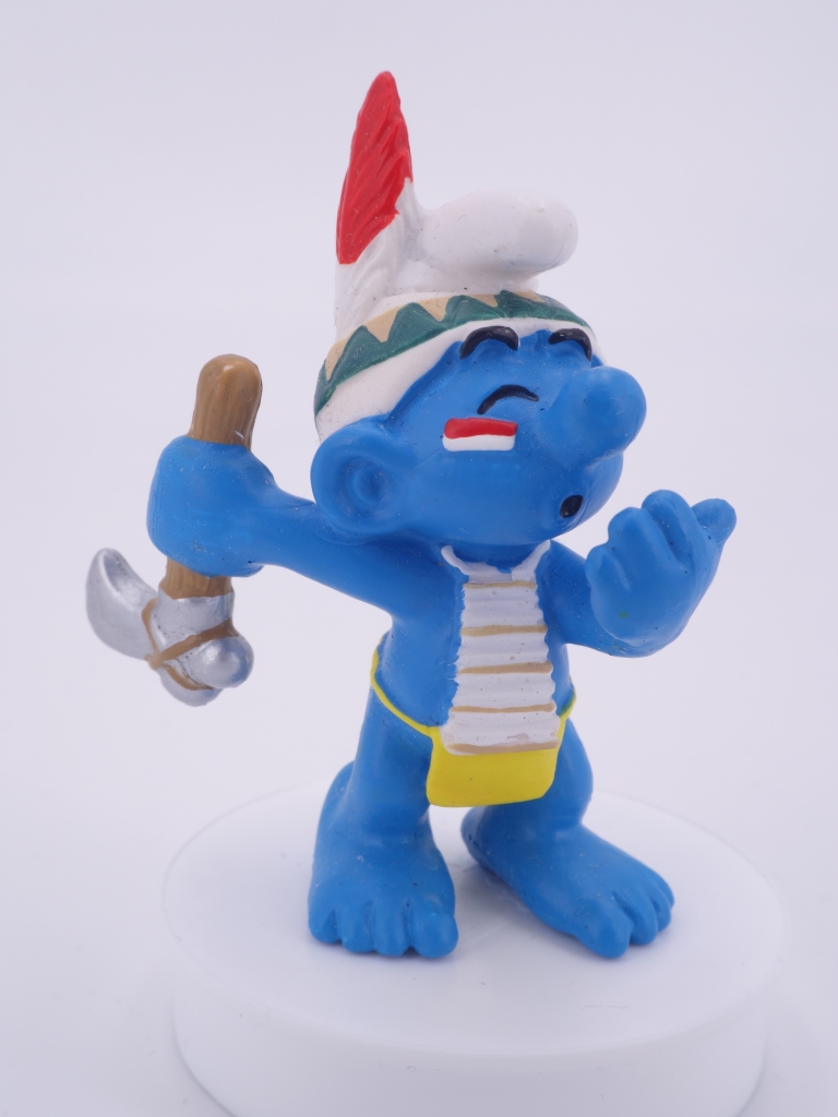 Schtroumpf indien - Danse de la pluie