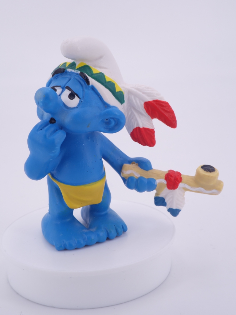 Schtroumpf indien - Calumet de la paix