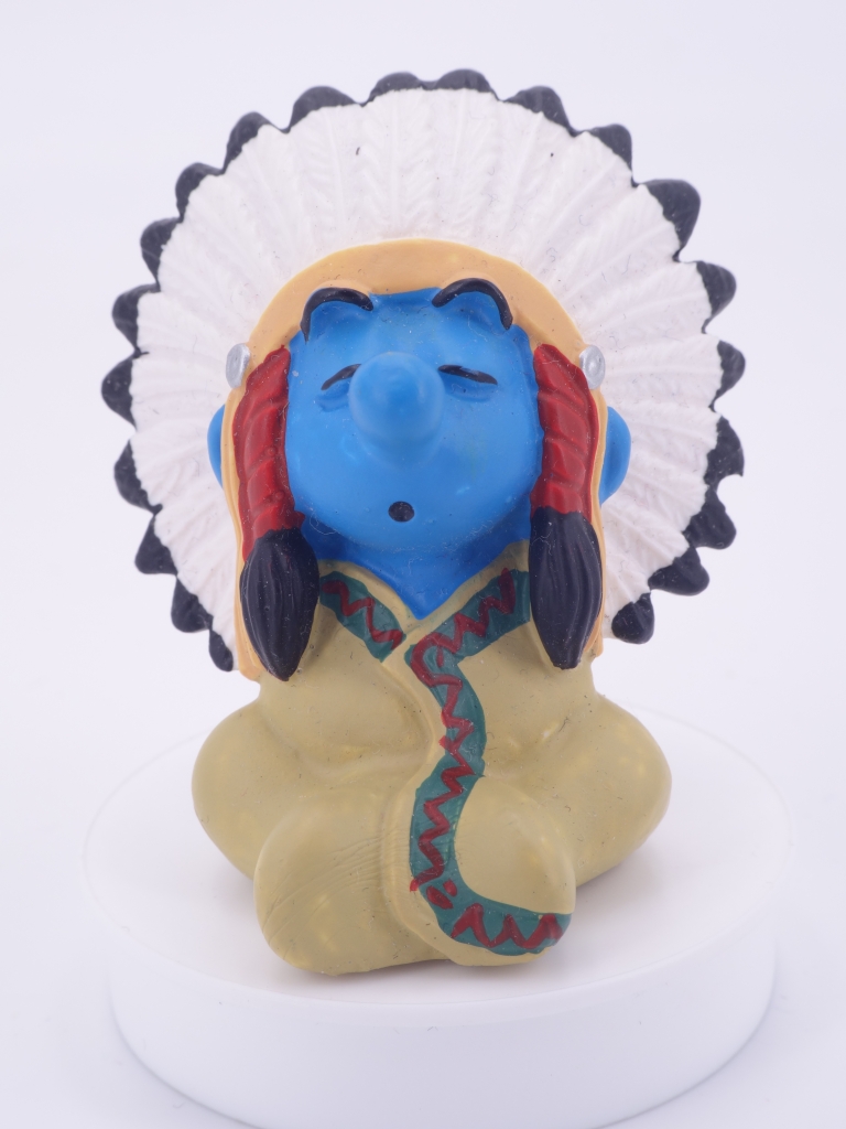 Schtroumpf chef indien