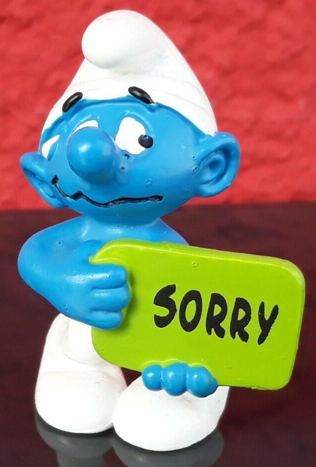 Schtroumpf - Sorry