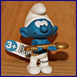 Schtroumpf avec clé