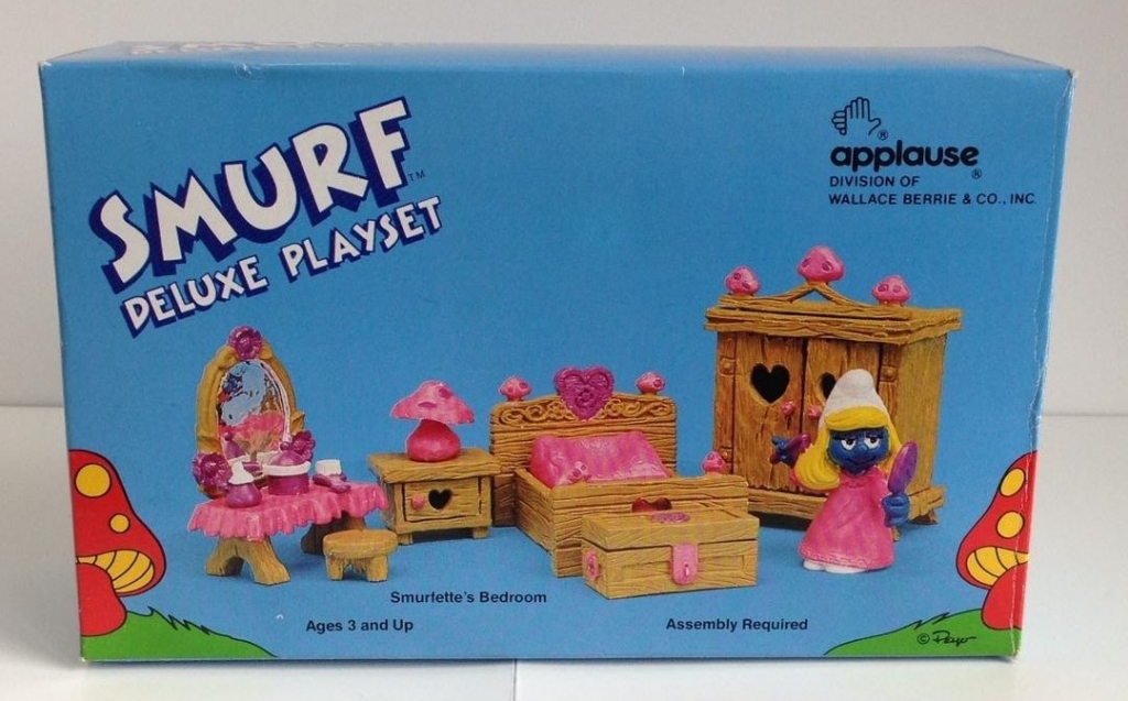 Chambre de la Schtroumpfette