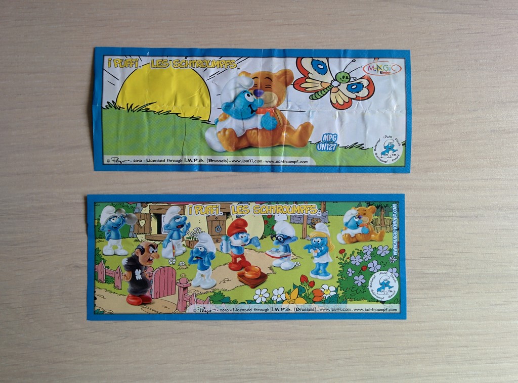 BPZ Bébé Schtroumpf