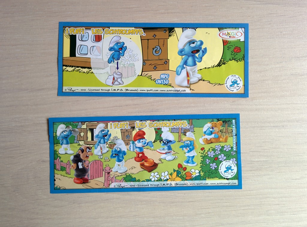 BPZ Schtroumpf Paresseux