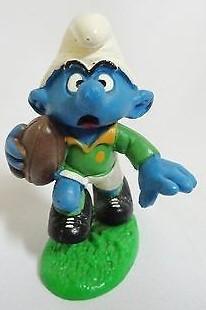 Schtroumpf rugbyman