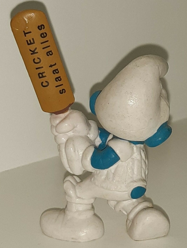 Schtroumpf joueur de cricket
