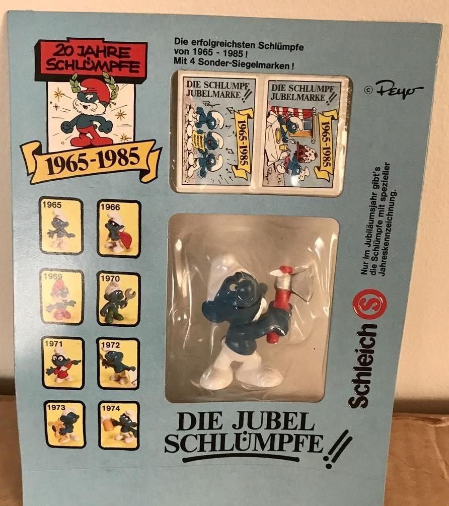 Schtroumpf bûcheron