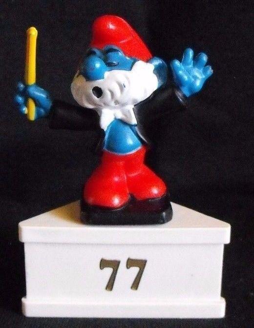 Grand Schtroumpf chef d\'orchestre